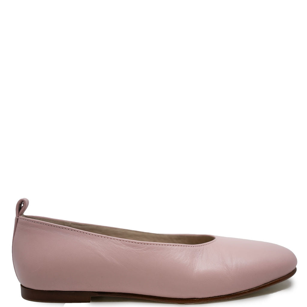 Spain+Co Light Pink V Flat-Tassel Children Shoes