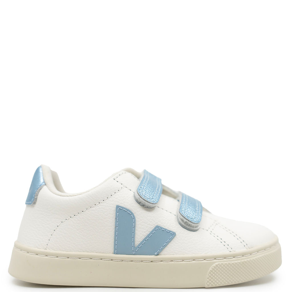 Veja Steel Iceberg Velcro Sneaker-Tassel Children Shoes