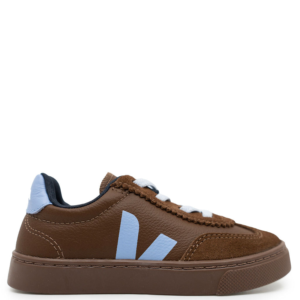Veja Walnut Elastic Sneaker-Tassel Children Shoes