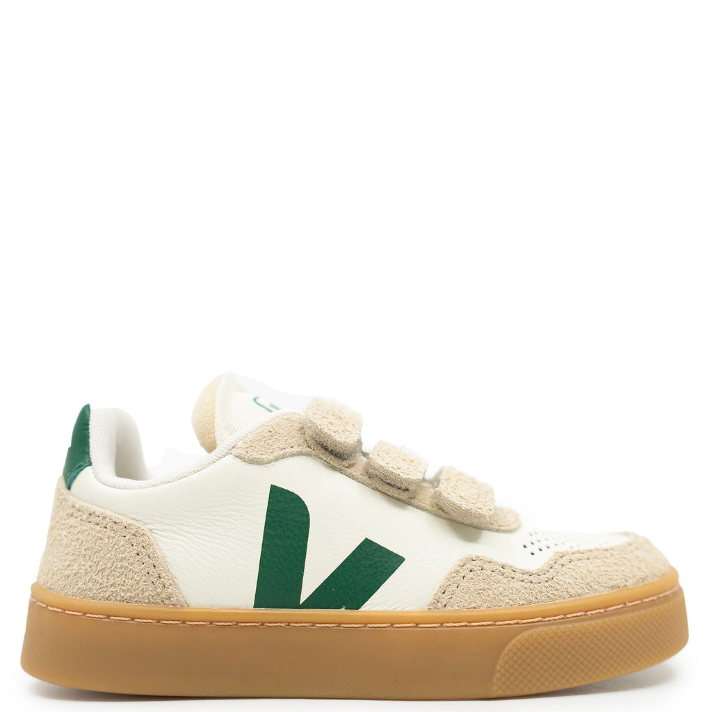 Veja Golf Almond Velcro Sneaker-Tassel Children Shoes
