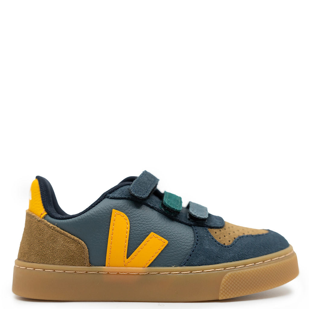 Veja California Ouro Velcro Sneaker-Tassel Children Shoes