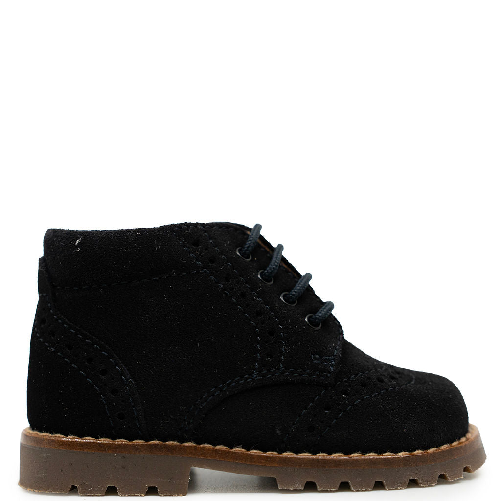 Beberlis Black Suede Baby Boot-Tassel Children Shoes