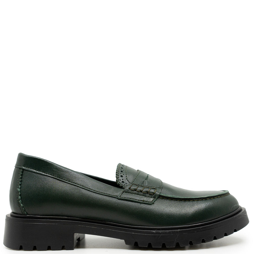 Blublonc Hunter Scalloped Chunky Loafer-Tassel Children Shoes