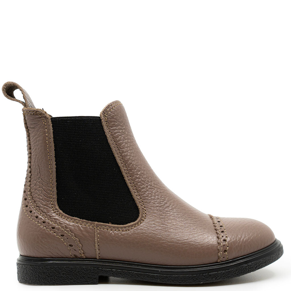 Blublonc Mushroom Captoe Boot-Tassel Children Shoes