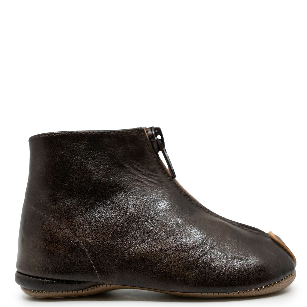 Pepe Cocoa Zipper Bootie-Tassel Children Shoes