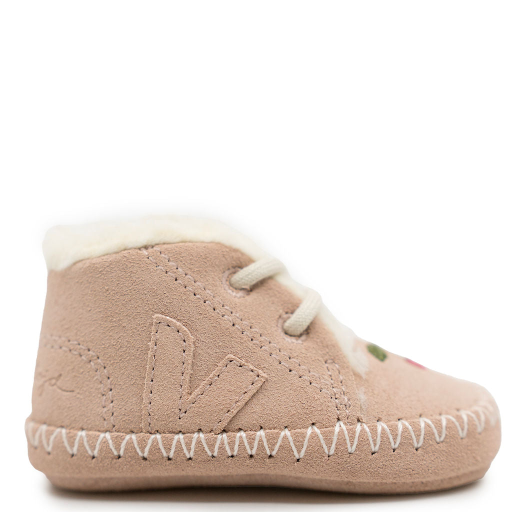 Veja x Konges Blush Cherry Softsole-Tassel Children Shoes