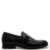 Andanines Black Textured Buckle Dress Shoe-Tassel Children Shoes