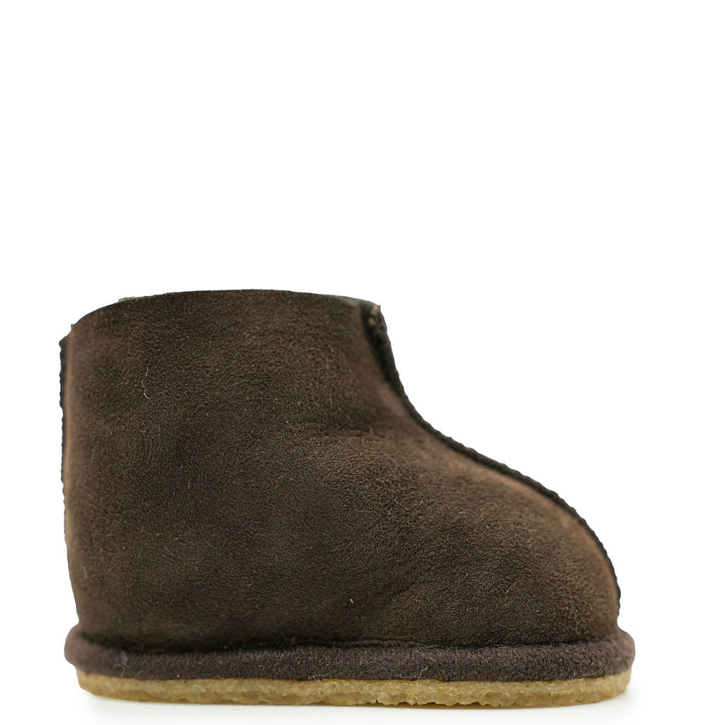 Angulus Dark Brown Softsole-Tassel Children Shoes