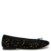 LMDI Black Crochet Ballet Flat-Tassel Children Shoes
