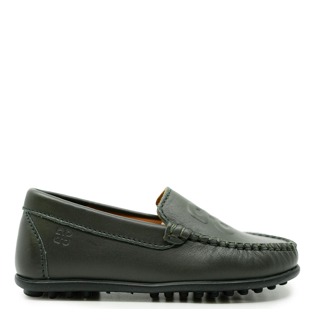 Porte Hunter Logo Loafer-Tassel Children Shoes