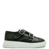 Blublonc Hunter Pebbled Captoe Dress Sneaker-Tassel Children Shoes