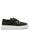 Blublonc Brown Rubber Dress Sneaker-Tassel Children Shoes