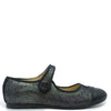 Tocoto Vintage Black Sparkly Captoe Mary Jane-Tassel Children Shoes