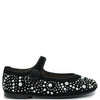 Papanatas Black Pearl Mary Jane-Tassel Children Shoes