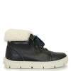 Pom D&#39;Api Navy Fur Mid Top Sneaker-Tassel Children Shoes