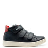 Hugo Boss Black and Red Velcro Baby Sneaker-Tassel Children Shoes
