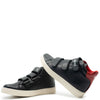 Hugo Boss Black and Red Velcro High Top Sneaker-Tassel Children Shoes