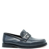 Papanatas Navy and Black Penny Loafer-Tassel Children Shoes