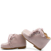 Papanatas Pink Scalloped Baby Bootie-Tassel Children Shoes