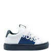 Hugo Boss White and Navy Baby Sneaker-Tassel Children Shoes