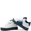 Hugo Boss White and Navy Baby Sneaker-Tassel Children Shoes