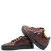 Atlanta Mocassin Burgundy Smiley Sneaker-Tassel Children Shoes