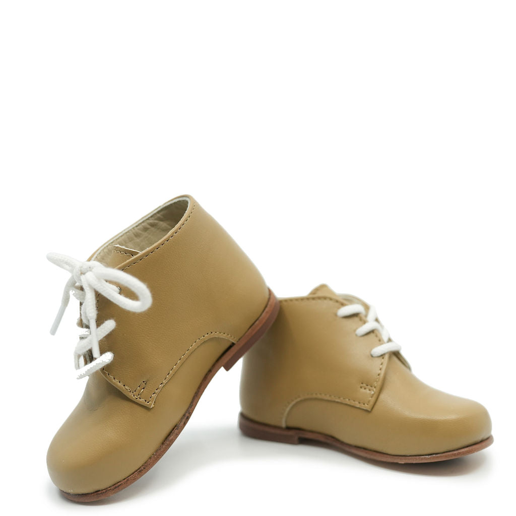 Bonpoint Taupe Baby Bootie-Tassel Children Shoes