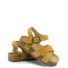 Bonpoint Mustard Criss Cross Baby Sandal-Tassel Children Shoes