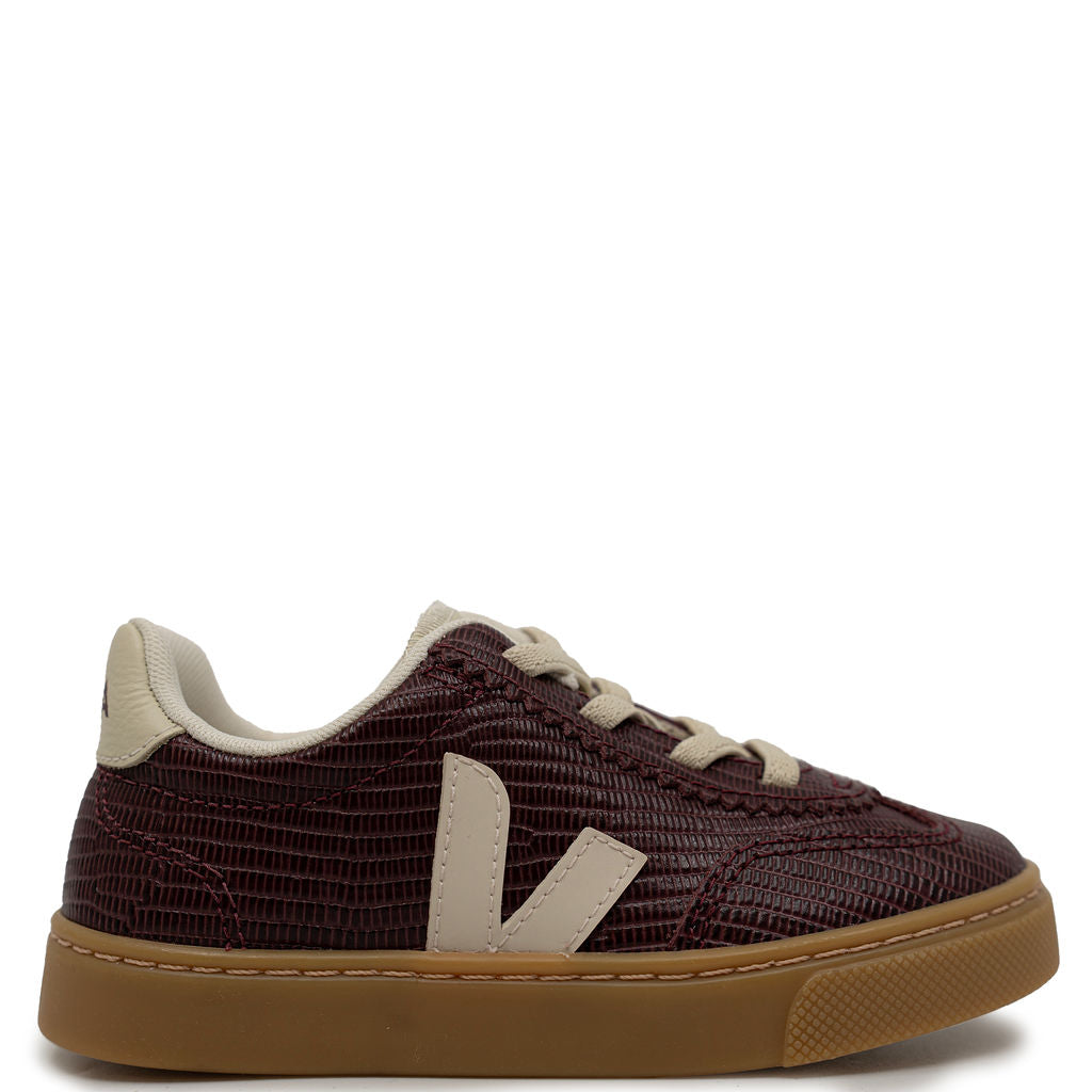 Veja Amarante Pierre Elastic Sneaker-Tassel Children Shoes