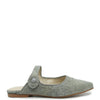 Blublonc Washed Jean Pointed Mule-Tassel Children Shoes