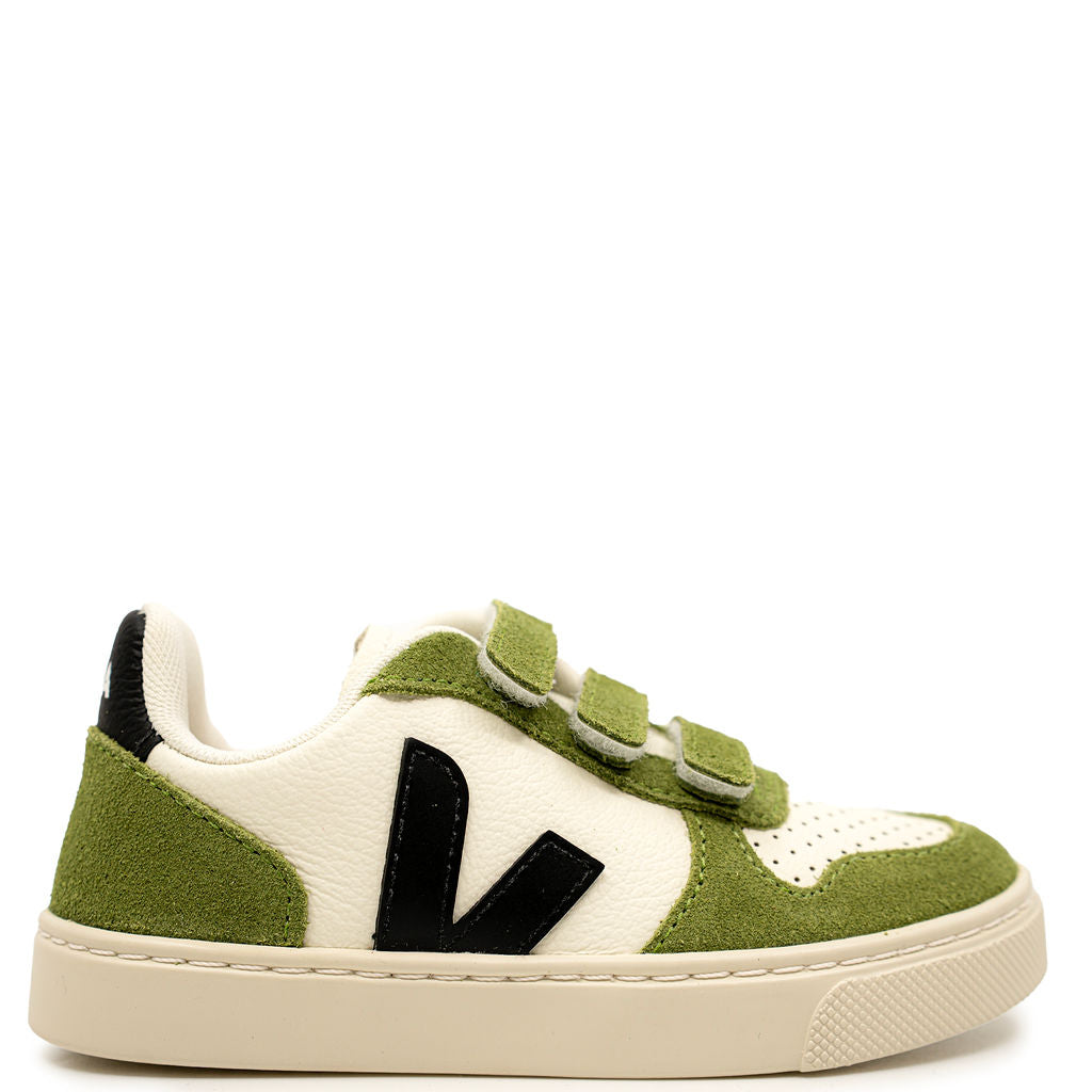 Veja Pure Kiwi Velcro Sneaker-Tassel Children Shoes