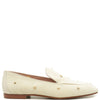 Spain+Co Cream Corduroy Stone Loafer-Tassel Children Shoes