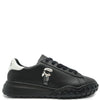 Karl Lagerfeld Black Logo Sneaker-Tassel Children Shoes