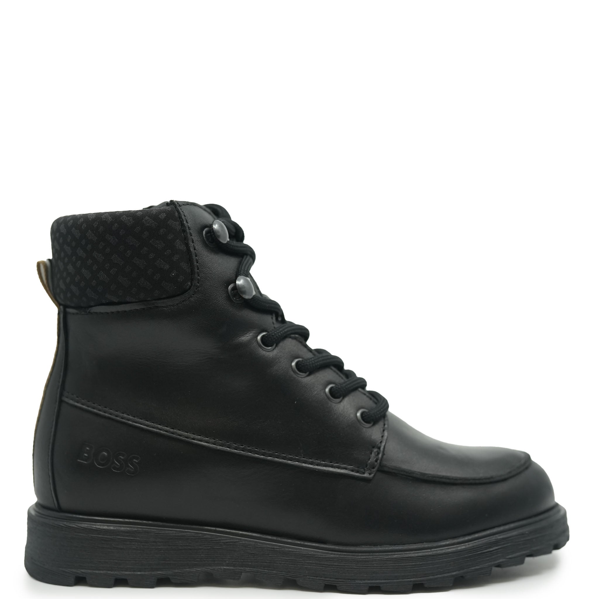Hugo Boss Black Lace Up Sneaker Boot - Tassel Shoes