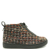 Manuela Tweed Zipper Sneaker Bootie-Tassel Children Shoes