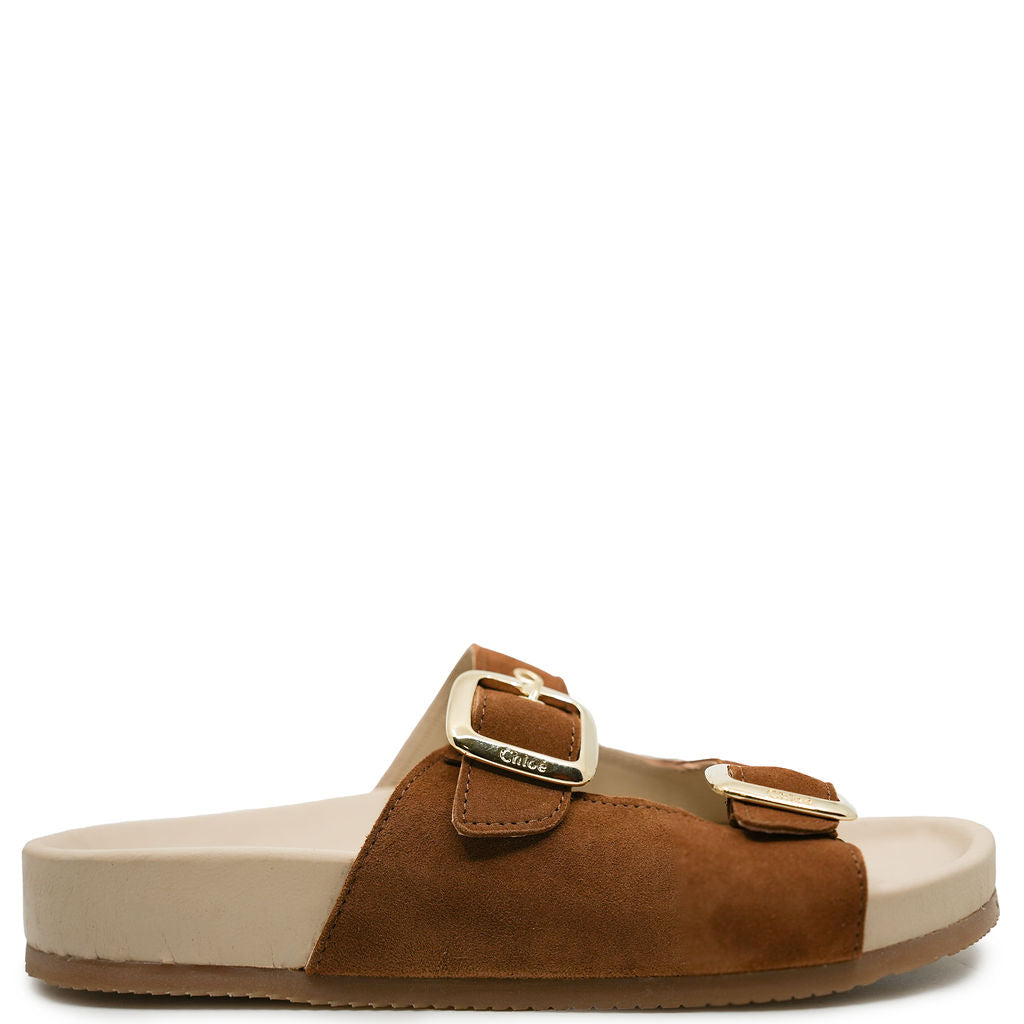 Chloe Camel Sandal-Tassel Children Shoes