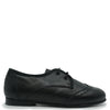 LMDI Black Leather Wingtip Oxford-Tassel Children Shoes