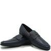 Atlanta Mocassin Navy Pebbled Penny Dress Shoe-Tassel Children Shoes