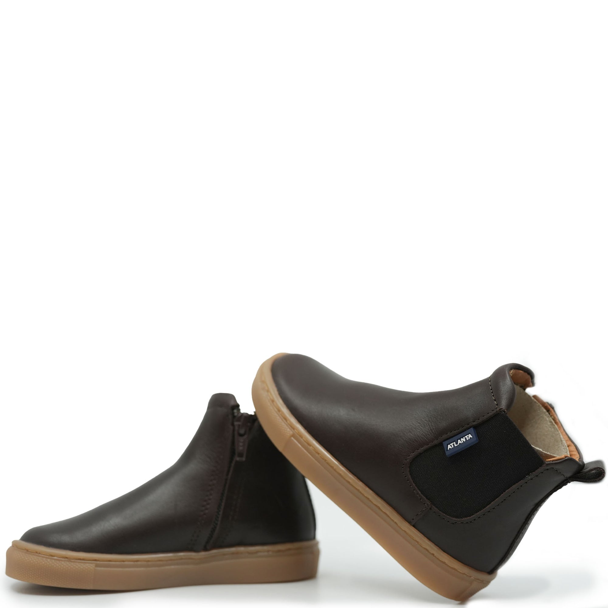 Atlanta Mocassin Mocha Hightop Sneaker Bootie-Tassel Children Shoes