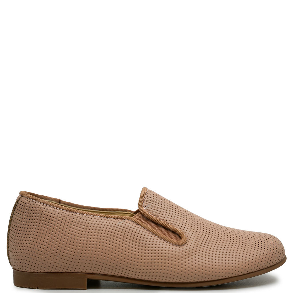 Andanines Coco Stamped Smoking Loafer-Tassel Children Shoes