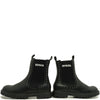 Sonia Rykiel Black Leather Slip On Boot-Tassel Children Shoes