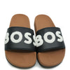 Hugo Boss Black Logo Rubber Slides-Tassel Children Shoes