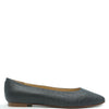 LMDI Dark Gray Stamped Pointed Flat-Tassel Children Shoes