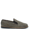 Blublonc Brown Herringbone Smoking Loafer-Tassel Children Shoes