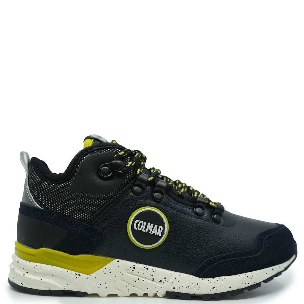 Colmar Navy and Key Lime Sneaker-Tassel Children Shoes