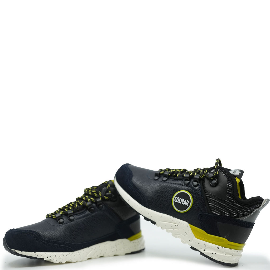 Colmar Navy and Key Lime Sneaker-Tassel Children Shoes