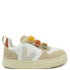 Veja x Bonpoint Beige Velcro Sneaker-Tassel Children Shoes