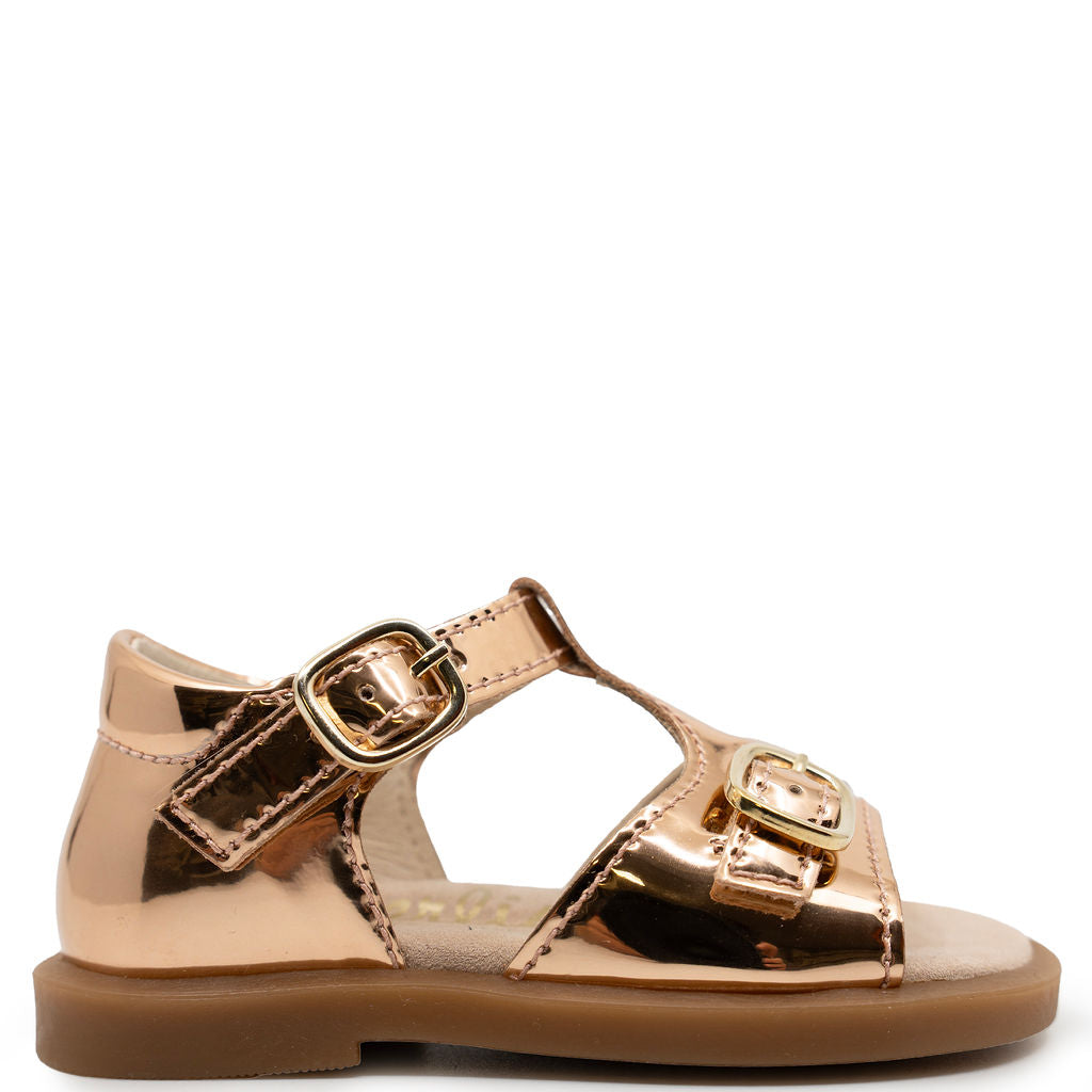 Beberlis Rose Gold Baby Sandal-Tassel Children Shoes