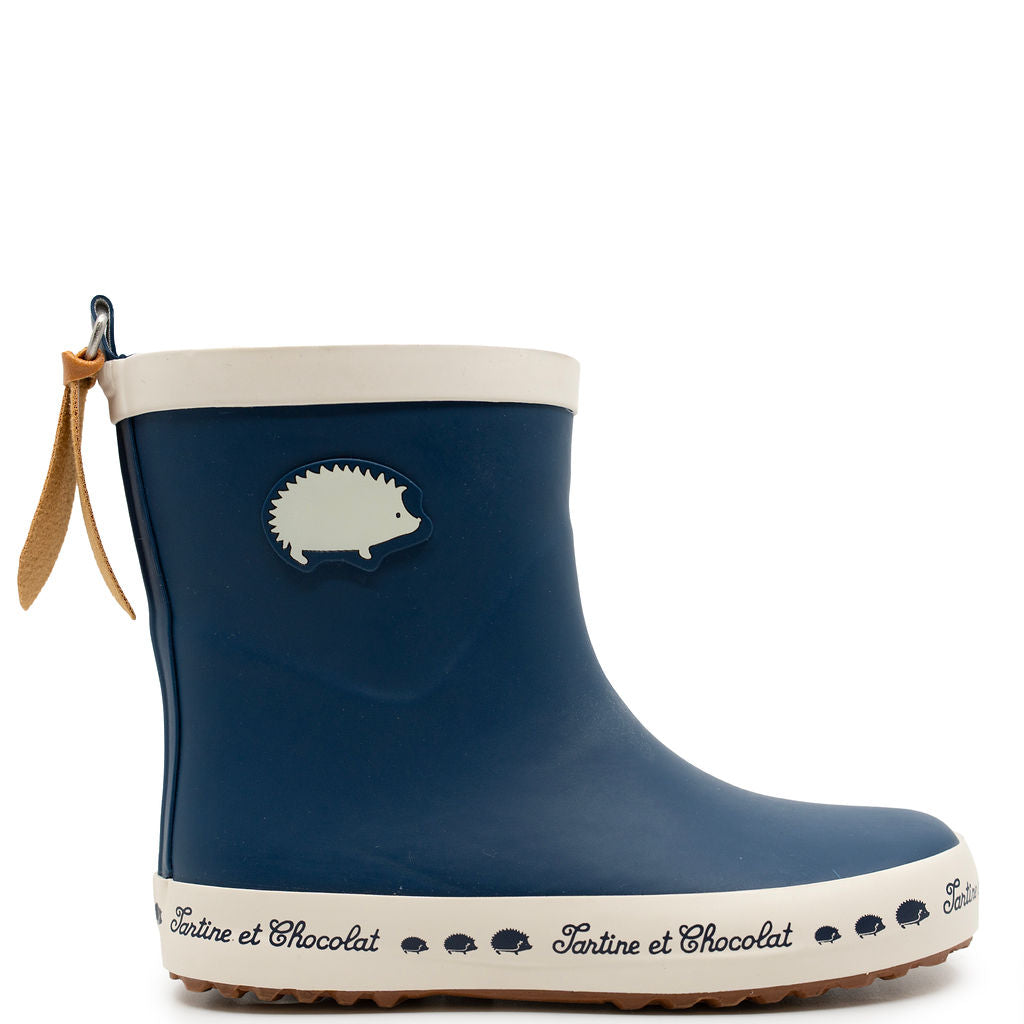Tartine Blue Rainboot-Tassel Children Shoes