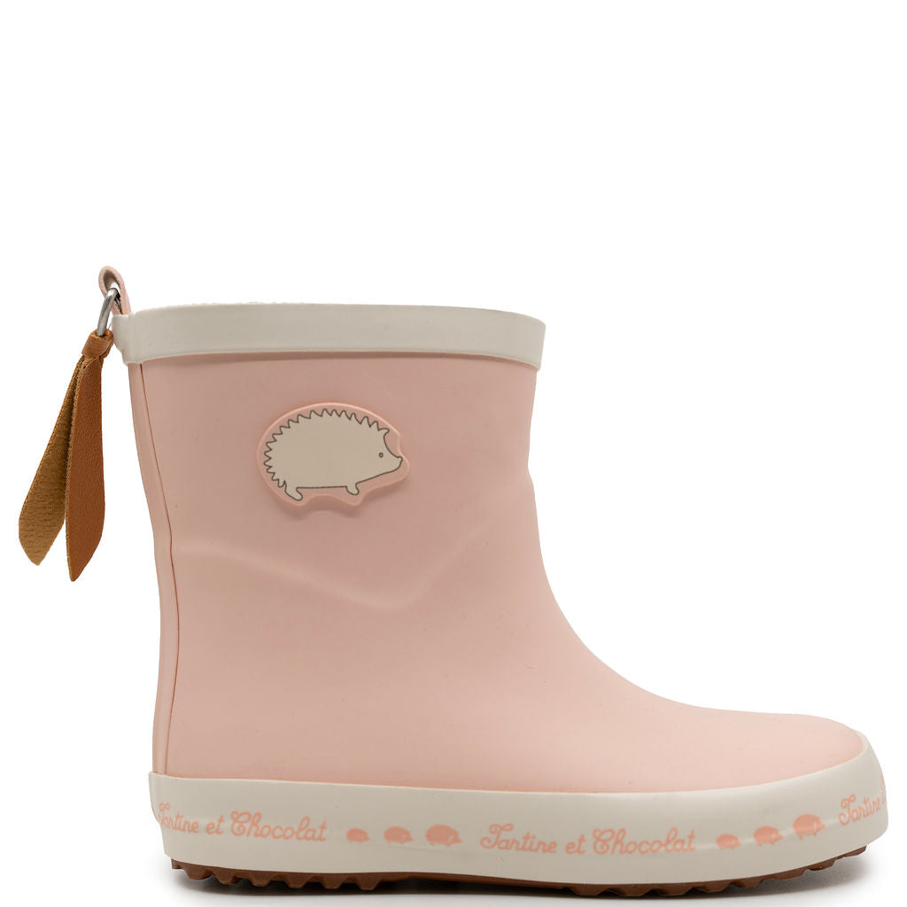 Tartine Pink Rainboot-Tassel Children Shoes